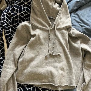 Brandy Melville cropped hoodie
